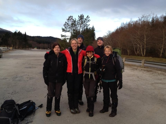 Corso di abilità invernale in Scozia 